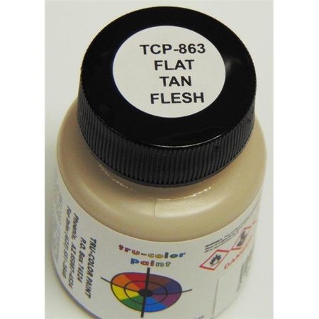 TRUE COLOR PAINT True Color Paint TCP863 Flat Tan Flesh Brushable TCP863